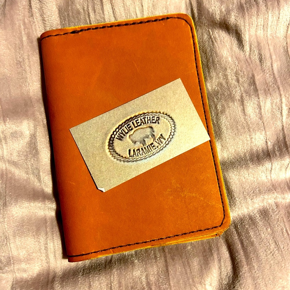 Orange Passport / Notebook Cover